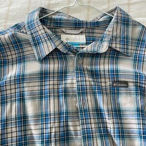 Columbia MENS Long Sleeve Flannel Shirt